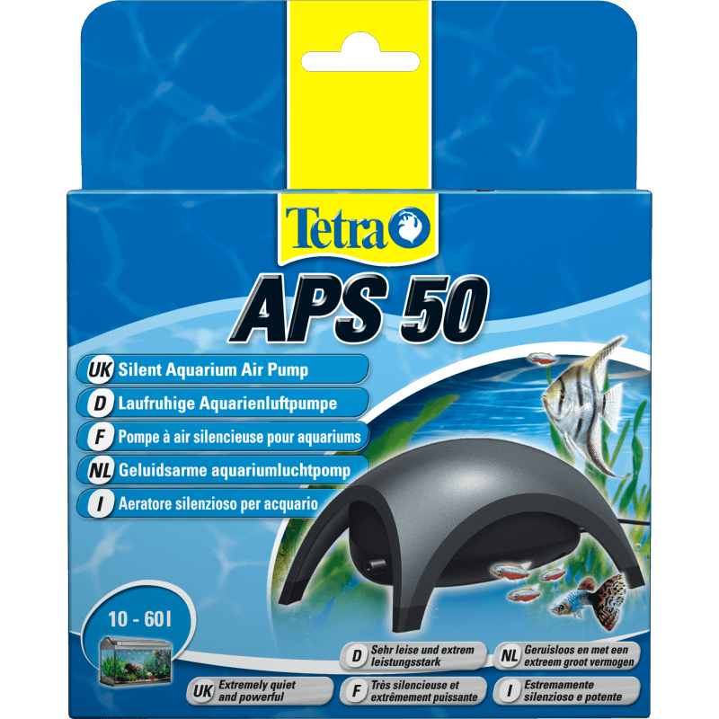 Tetra APS 50 Noire Pompe à air Aquarium pour aquarium 15 98