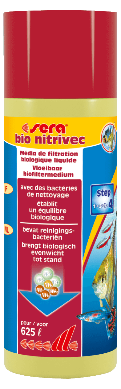 Sera filter Biostart 50ml - Bactéries vivantes pour aquarium