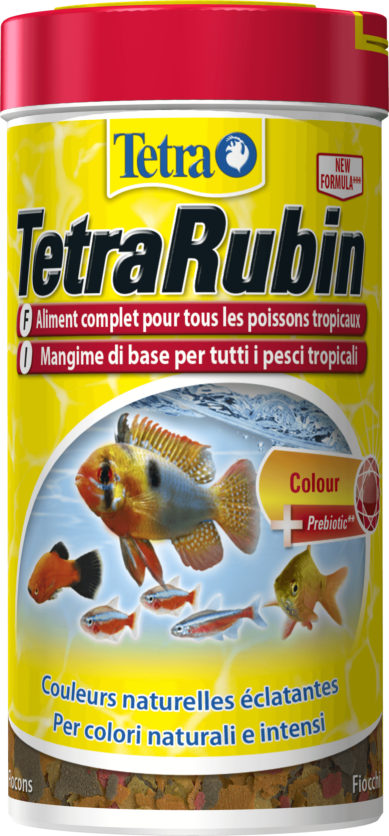 TETRA - TetraRubin Granules - 250ml - Mélange de granulés pour poissons