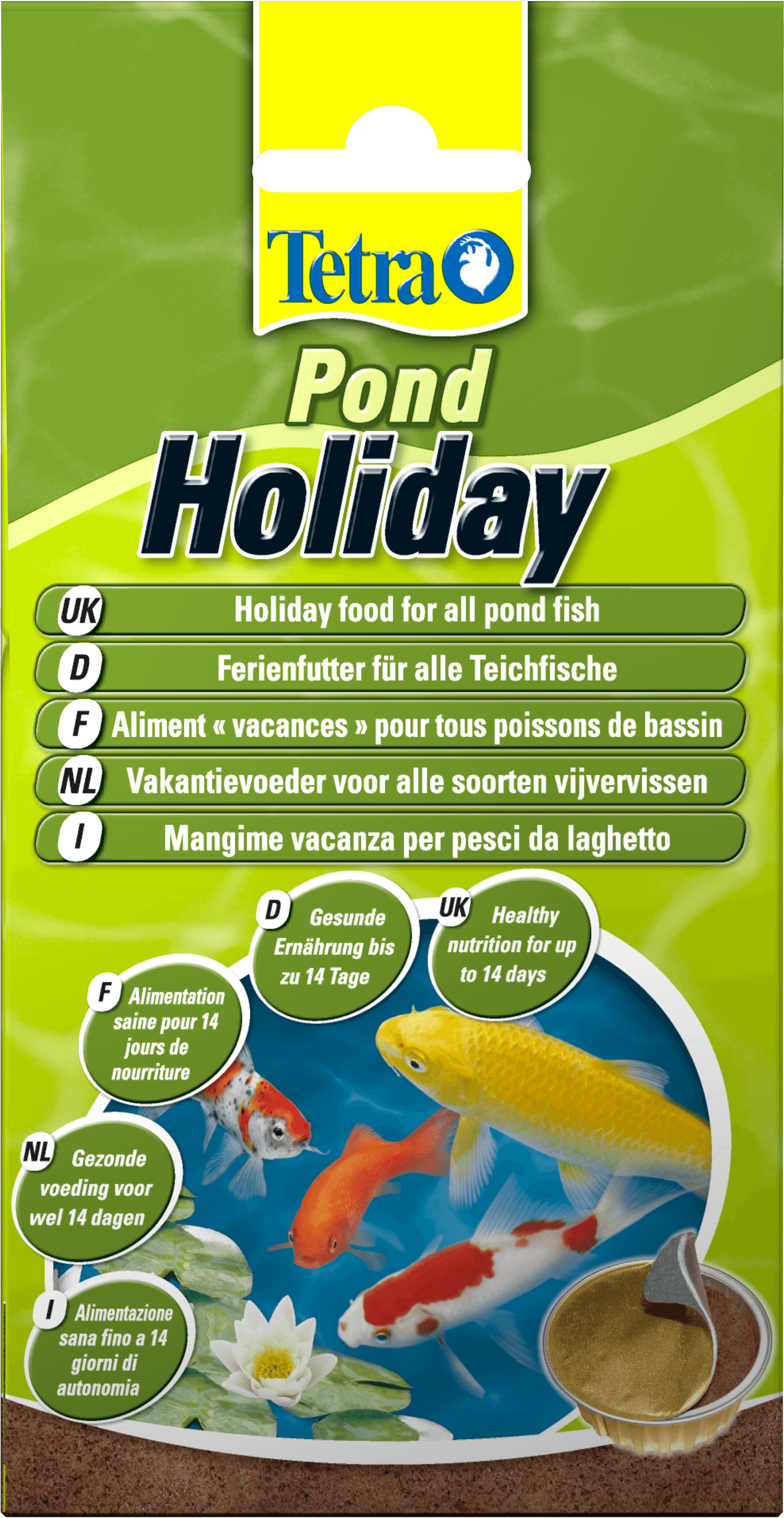 Tetra Pond Holiday Nourriture pour poissons de bassin Spécial vacances 98 g  Lot de 2