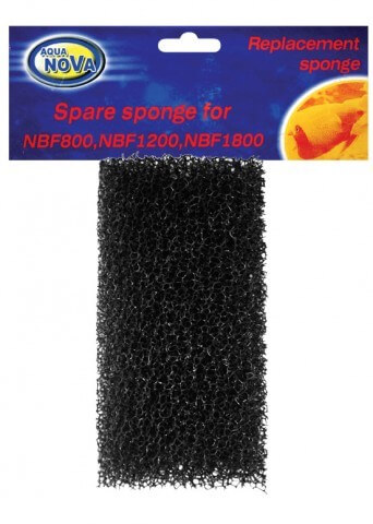 Mousse noire pour filtre d'aquarium AQUA NOVA NBF-300