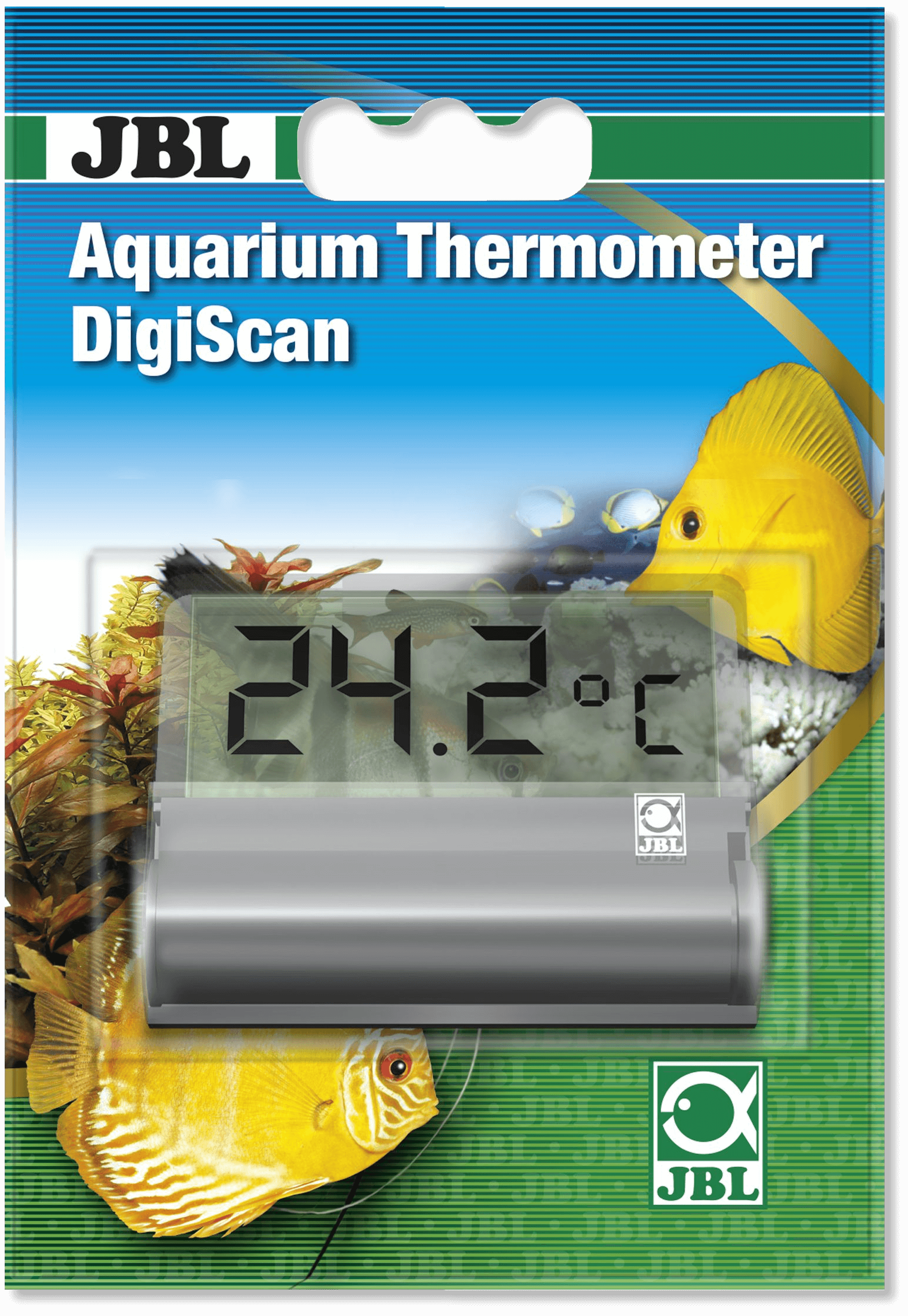 Thermomètre JBL Digiscan pour vitre aquarium - Materiel-aquatique