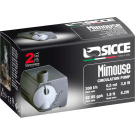 SICCE EASY LINE Mi-Mouse 300L/H - Pompe à eau pour Aquarium