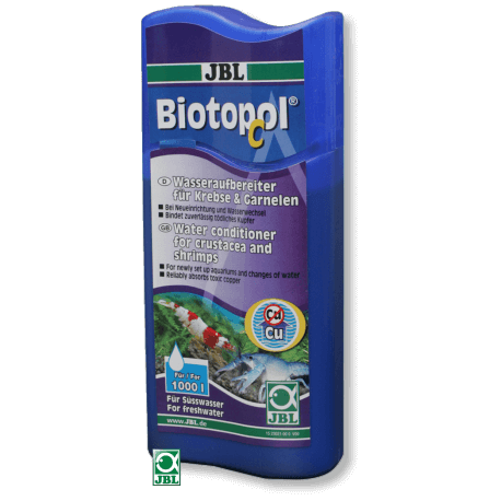 JBL Biotopol C 100ml - Conditionneur d'eau pour crustacés