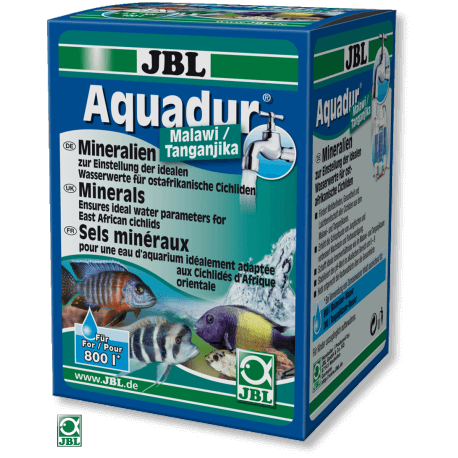 JBL AquaDur Malawi / Tanganjika 250gr - Sel reminéralisant aquarium