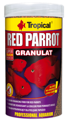 red parrot granulat