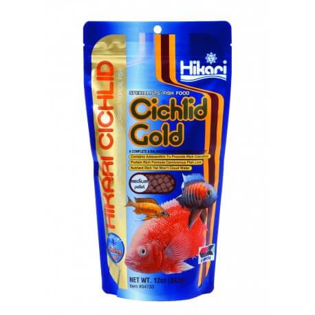 Hikari Cichlid Gold Medium Coulant 100gr - Nourriture pour Cichlidés
