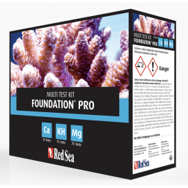 Red Sea Foundation™ Pro MultiTest kit (Ca,KH,Mg)