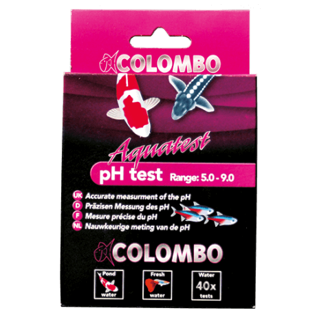 COLOMBO PH TEST - Test d'eau aquarium pour Aquarium - 8.98€