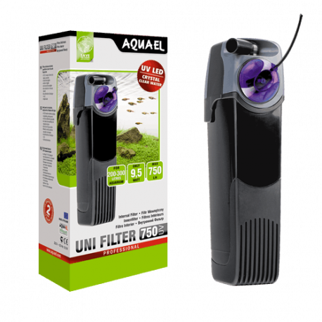 Aquael UniFilter UV Power 750L/H - Filtre interne UV pour aquarium