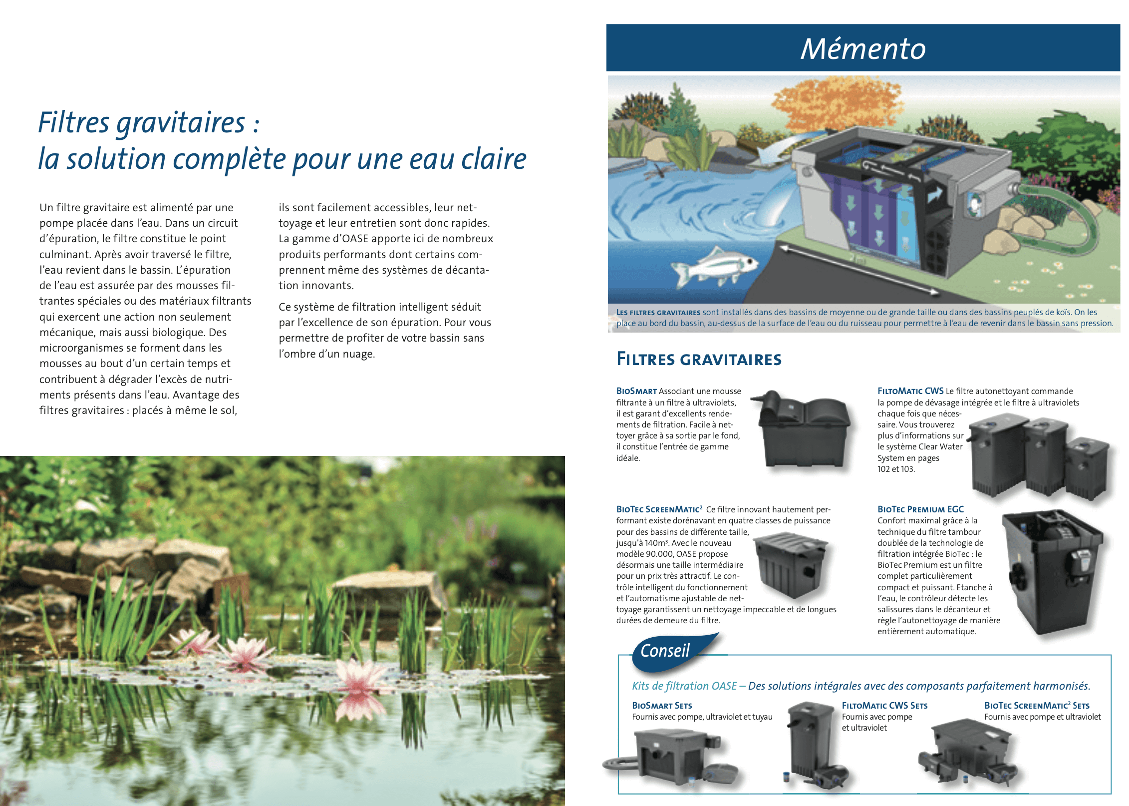 Oase Set Mousse Charbon pour filtre BioPlus - Aquaplante