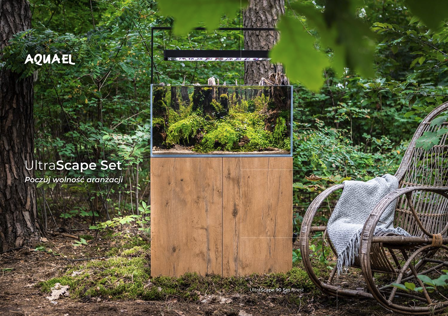 présentation gamme Aquael ultrascape set