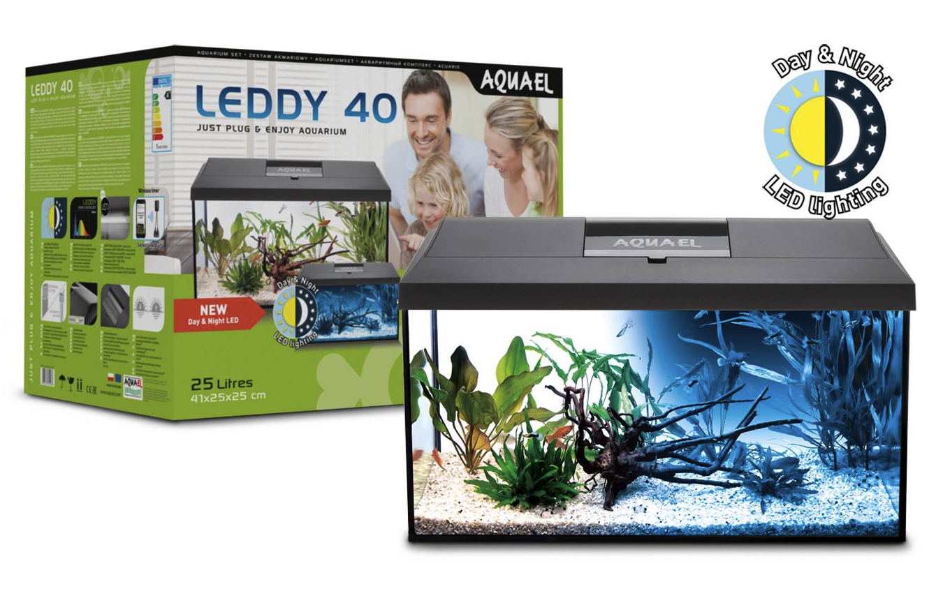 présentation Aquael aquarium Leddy
