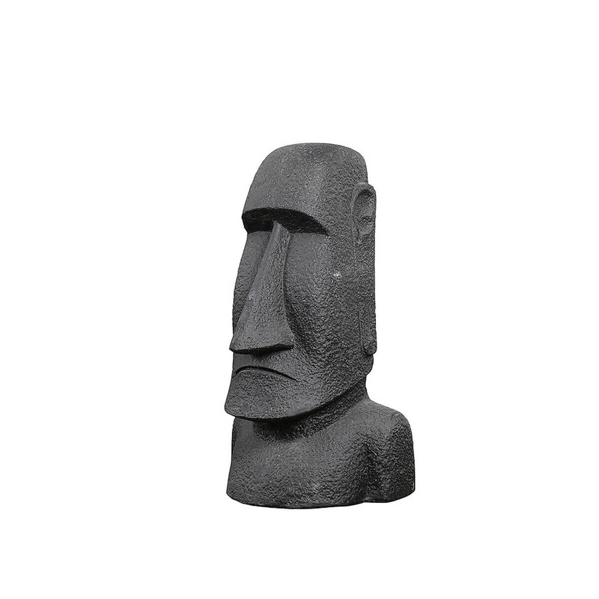 Statue représentant un Moaï de 80cm idéale en décoration de jardin