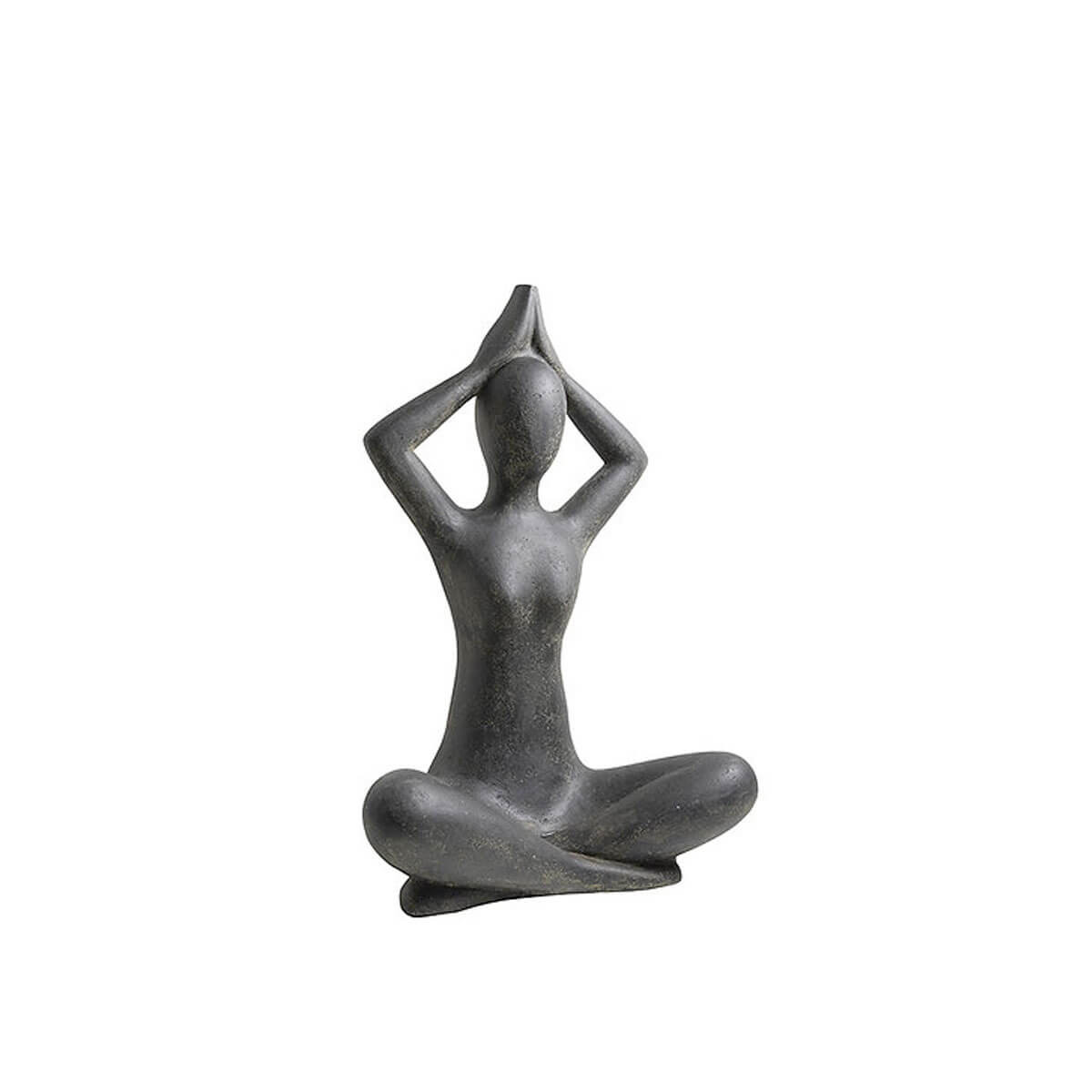 Statue de Yoga Sukhasana, idéale pour un espace zen ou de détente, en décoration d'intérieur ou de jardin