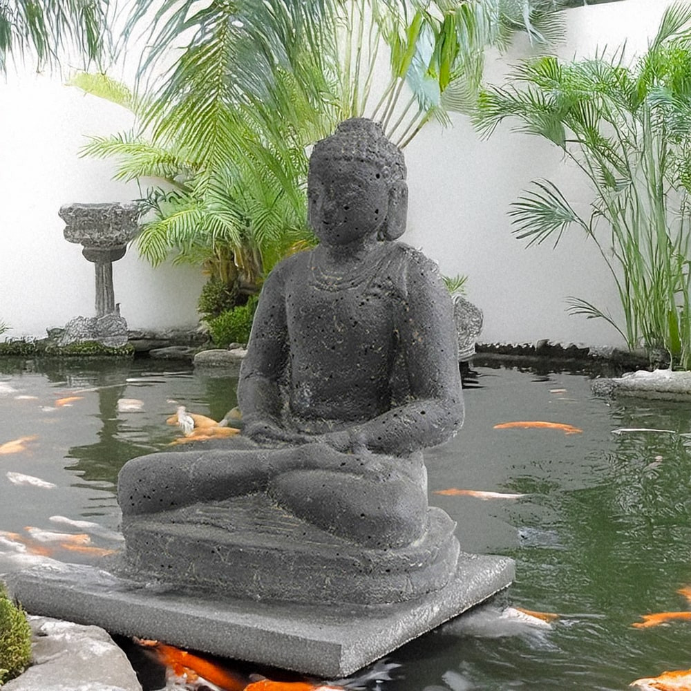 illustration seda bouddha assis 20cm E meditation
