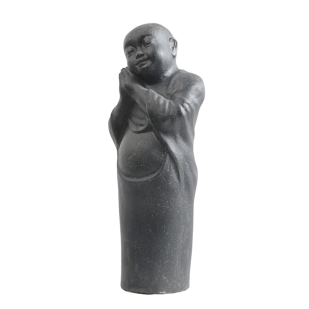 Statue de moinde debout de 80cm, idéale en décoration d'intérieur ou de jardin