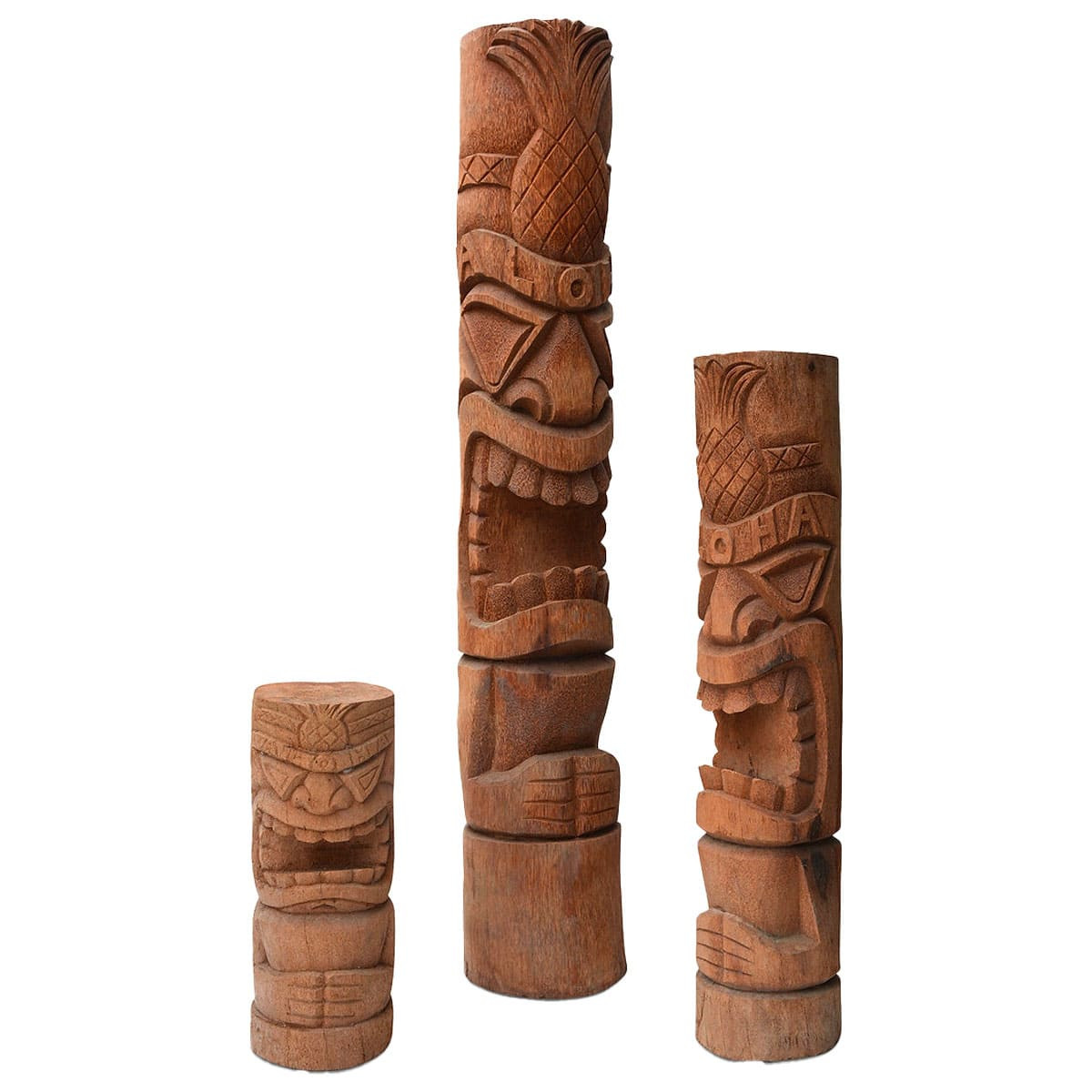 Présentation des 3 modèles de Tiki Aloha disponibles