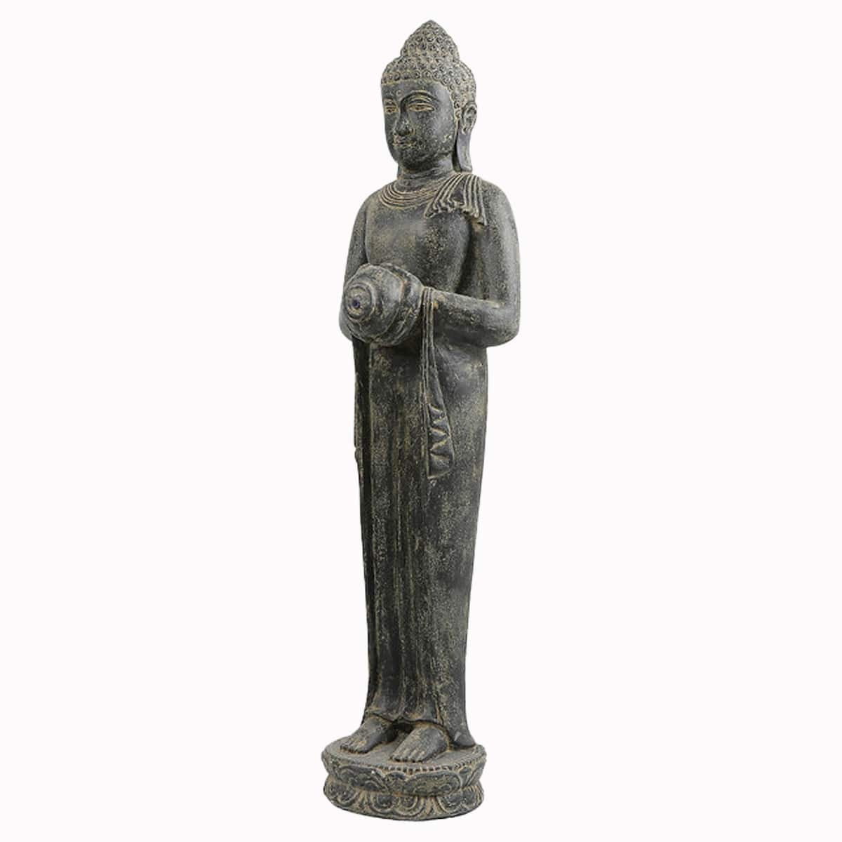 Fontaine bouddha de 150cm de hauteur, idéale en décoration d'intérieur ou d'extérieur. Pour un espace spa, jacuzzi, détente ou en décoration d'hôtel par exemple.