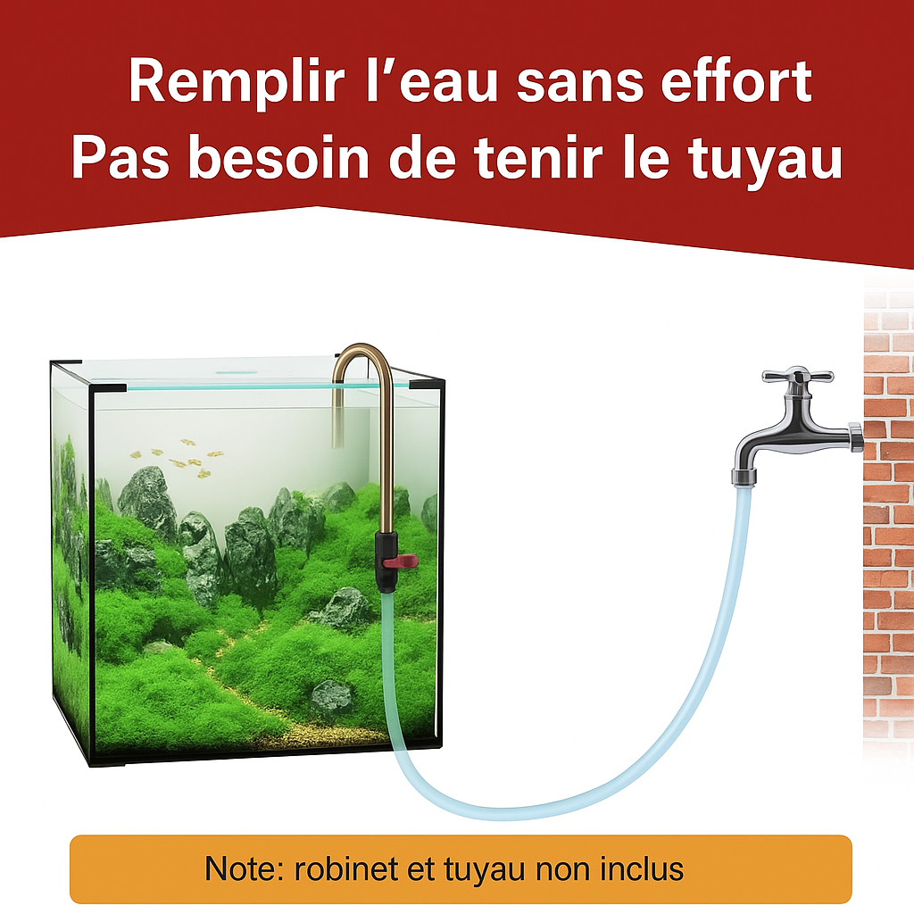 description aquaplante canne de remplissage avec robinet