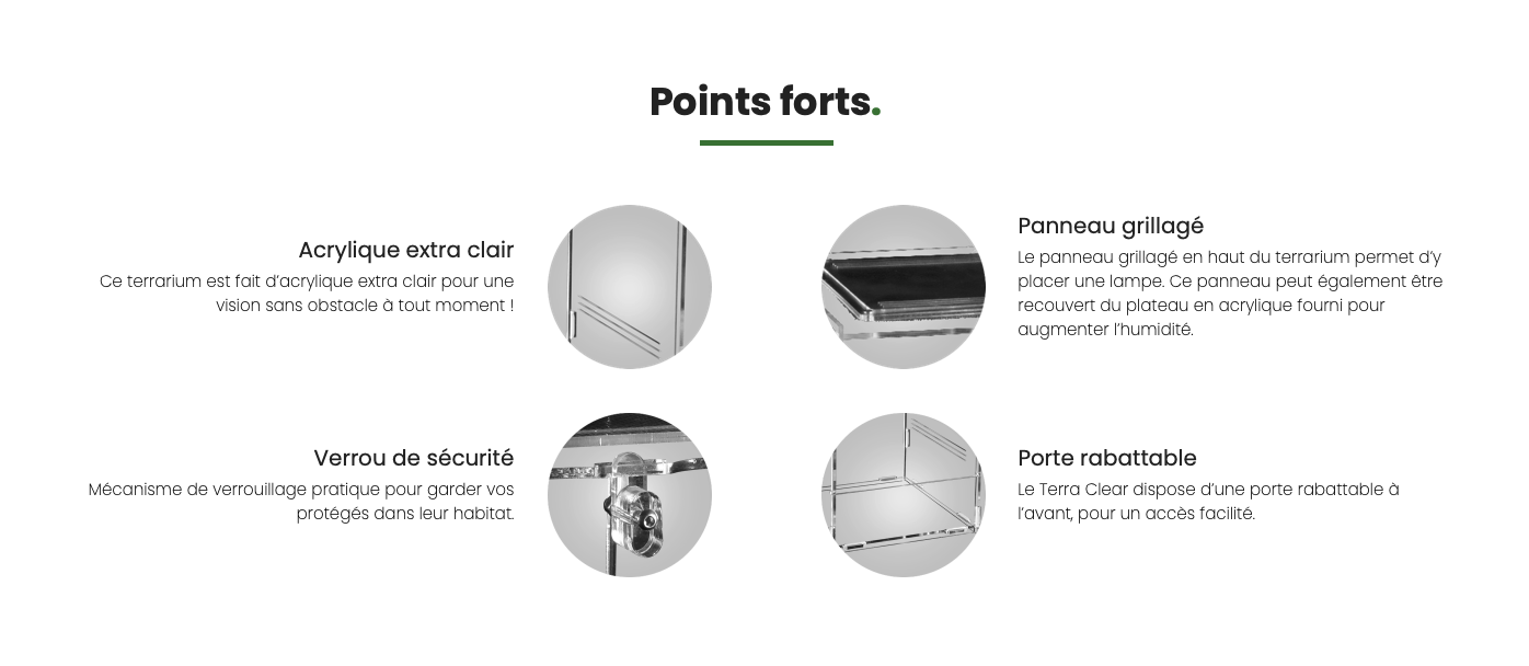 points forts repot terra clear 15x17x22