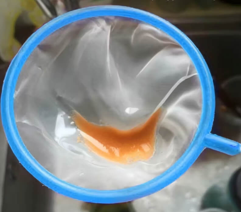 illustration utilisation aquaplante épuisette à nourriture