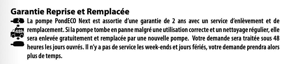 Garantie constructeur