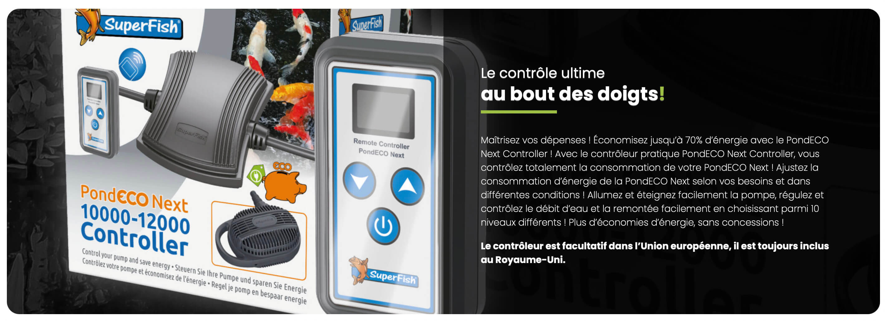 illustration superfish pond eco next controller