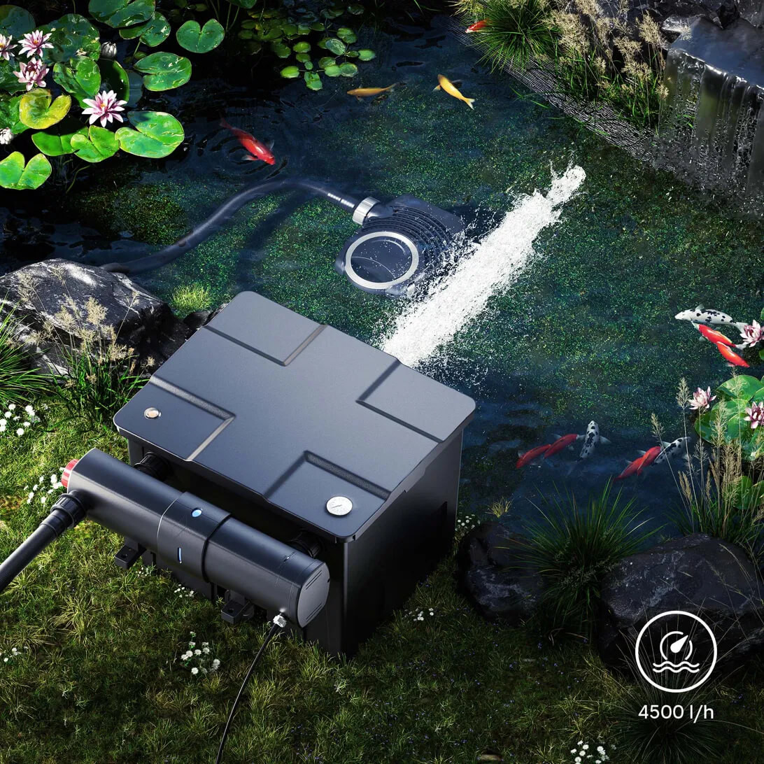 SunSun CUV-224 associe filtre biologique bassin 4500 L par heure